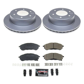 PowerStop® - Z23 Evolution Geomet® Plain Rear Brake Kit