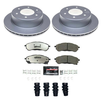 PowerStop® - Z36 Evolution Geomet® Plain Rear Brake Kit