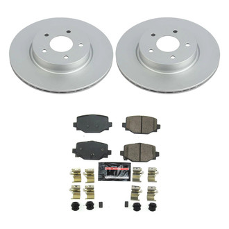PowerStop® - Z23 Evolution Geomet® Plain Rear Brake Kit