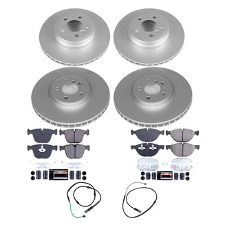 PowerStop® - Z23 Evolution Geomet® Plain Front and Rear Brake Kit