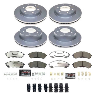 PowerStop® - Z36 Evolution Geomet® Plain Brake Kit