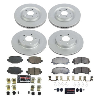 PowerStop® - Z23 Evolution Geomet® Plain Brake Kit
