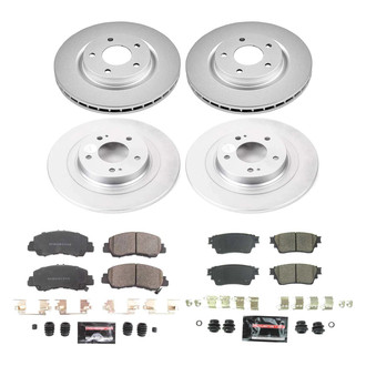 PowerStop® - Z23 Evolution Geomet® Plain Brake Kit