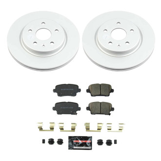 PowerStop® - Z23 Evolution Geomet® Plain Rear Brake Kit