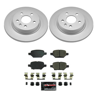 PowerStop® - Z23 Evolution Geomet® Plain Rear Brake Kit