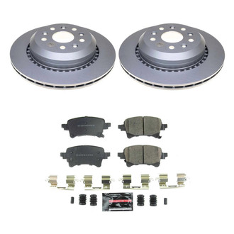 PowerStop® - Z23 Evolution Geomet® Plain Rear Brake Kit