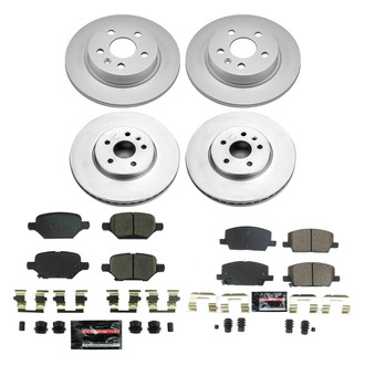 PowerStop® - Z23 Evolution Geomet® Plain Brake Kit