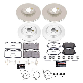 PowerStop® - Z36 Evolution Geomet® Plain Front and Rear Brake Kit