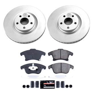 PowerStop® - Z23 Evolution Geomet® Plain Front Brake Kit