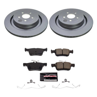 PowerStop® - Z23 Evolution Geomet® Plain Rear Brake Kit