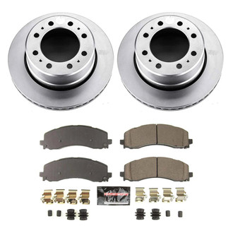 PowerStop® - Z23 Evolution Geomet® Plain Rear Brake Kit