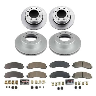 PowerStop® - Z23 Evolution Geomet® Plain Front and Rear Brake Kit