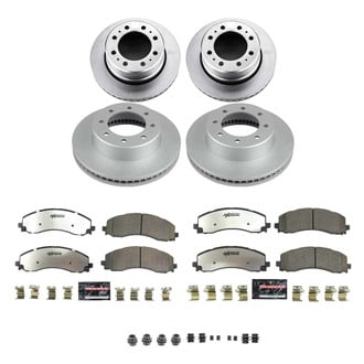 PowerStop® - Z36 Evolution Geomet® Plain Front and Rear Brake Kit