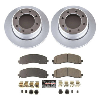 PowerStop® - Z23 Evolution Geomet® Plain Rear Brake Kit