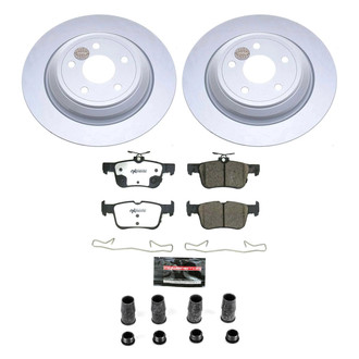 PowerStop® - Z36 Evolution Geomet® Plain Rear Brake Kit