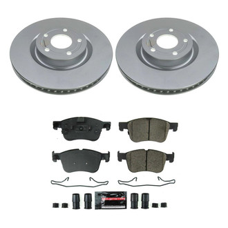PowerStop® - Z23 Evolution Geomet® Plain Front Brake Kit