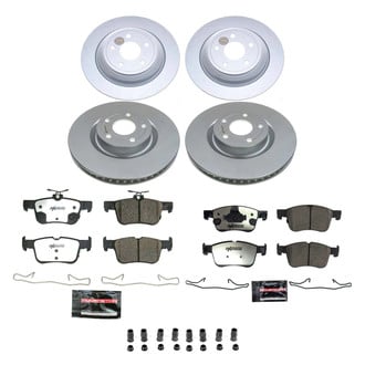 PowerStop® - Z36 Evolution Geomet® Plain Front and Rear Brake Kit