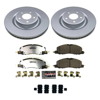 PowerStop® - Z36 Evolution Geomet® Plain Front Brake Kit