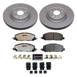 PowerStop® - Z36 Evolution Geomet® Plain Front Brake Kit