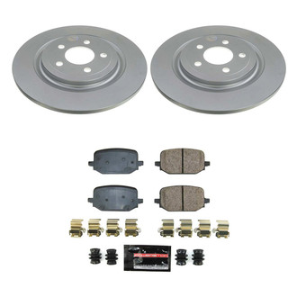 PowerStop® - Z23 Evolution Geomet® Plain Rear Brake Kit