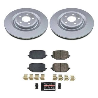 PowerStop® - Z23 Evolution Geomet® Plain Rear Brake Kit