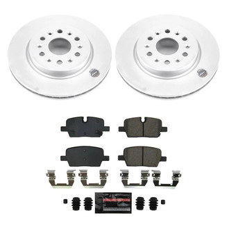 PowerStop® - Z23 Evolution Geomet® Plain Rear Brake Kit
