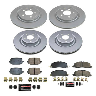 PowerStop® - Z23 Evolution Geomet® Plain Brake Kit