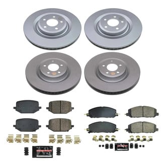 PowerStop® - Z23 Evolution Geomet® Plain Front and Rear Brake Kit
