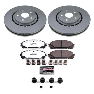 PowerStop® - Z36 Evolution Geomet® Plain Front Brake Kit