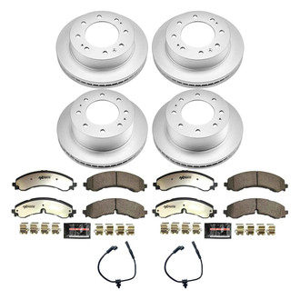 PowerStop® - Z36 Evolution Geomet® Plain Front and Rear Brake Kit
