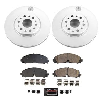 PowerStop® - Z23 Evolution Geomet® Plain Front Brake Kit