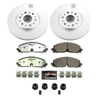 PowerStop® - Z36 Evolution Geomet® Plain Front Brake Kit
