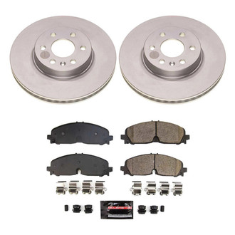 PowerStop® - Z23 Evolution Geomet® Plain Front Brake Kit