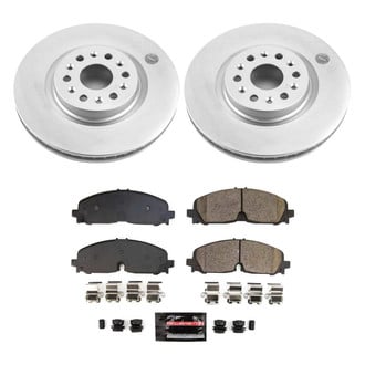 PowerStop® - Z23 Evolution Geomet® Plain Front Brake Kit