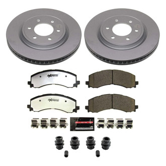 PowerStop® - Z36 Evolution Geomet® Plain Front Brake Kit