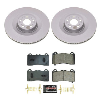 PowerStop® - Z23 Evolution Geomet® Plain Front Brake Kit