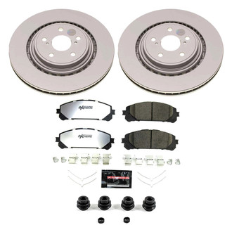 PowerStop® - Z36 Evolution Geomet® Plain Front Brake Kit