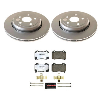PowerStop® - Z36 Evolution Geomet® Plain Rear Brake Kit