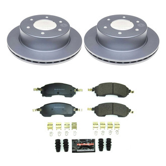 PowerStop® - Z23 Evolution Geomet® Plain Rear Brake Kit