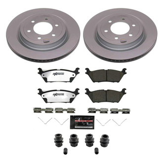 PowerStop® - Z36 Evolution Geomet® Plain Rear Brake Kit