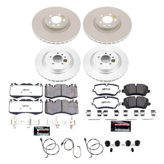 PowerStop® - Z36 Evolution Geomet® Plain Front and Rear Brake Kit