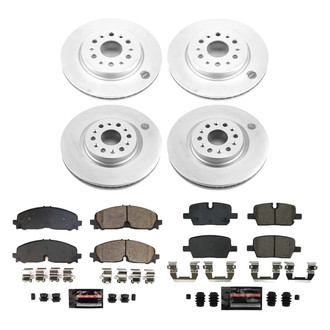 PowerStop® - Z23 Evolution Geomet® Plain Brake Kit