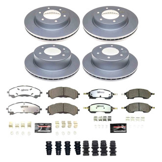 PowerStop® - Z36 Evolution Geomet® Plain Brake Kit