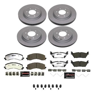 PowerStop® - Z36 Evolution Geomet® Plain Front and Rear Brake Kit