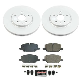 PowerStop® - Z23 Evolution Geomet® Plain Front Brake Kit