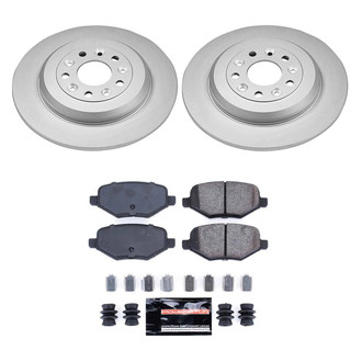 PowerStop® - Z23 Evolution Geomet® Plain Rear Brake Kit