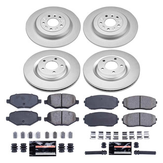 PowerStop® - Z23 Evolution Geomet® Plain Brake Kit