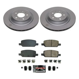 PowerStop® - Z23 Evolution Geomet® Plain Rear Brake Kit