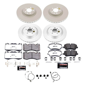 PowerStop® - Z36 Evolution Geomet® Plain Front and Rear Brake Kit
