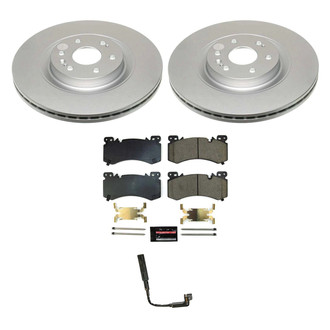 PowerStop® - Z23 Evolution Geomet® Plain Front Brake Kit